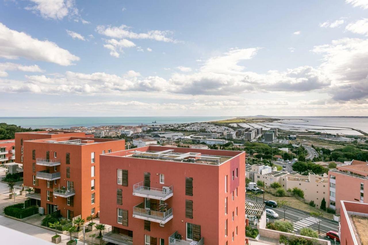 "Bien Vivre Ensemble" Aux Marches Du Soleil - Chambres Privees Chez L'Habitant Dans Appartement Partage Сет Екстериор снимка